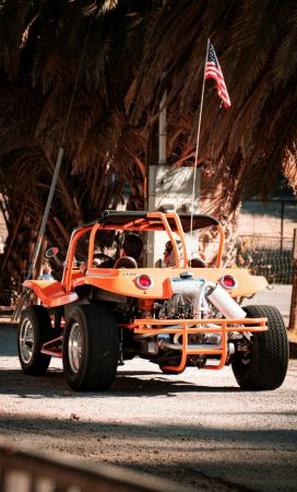 buggy-rojo-preparado-para-excursion