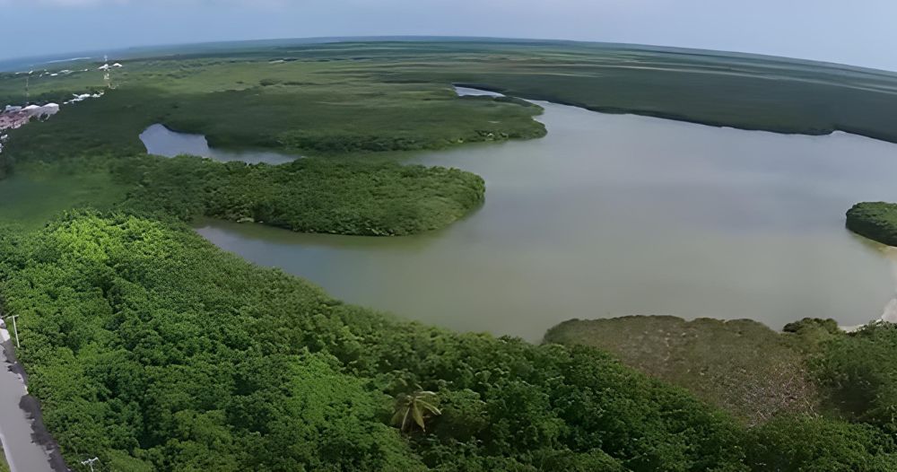 la Laguna Bavaro en Punta Cana